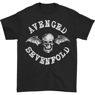 New Official Men's T-Shirt Avenged Sevenfold A7X Deathbat Crest Logo