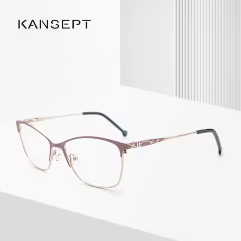 KANSEPT Women's Grade Glasses Myopia Lenses Lunette Pour Femme Original Eyewear Eyeglass Frames Woma