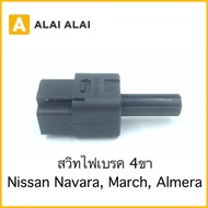 Brake Light Switch Nissan March Almera Navara 4 Legs