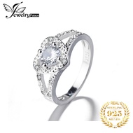 cincin silver 925 original silver ring for women Heart-shaped diamond rings Fashion accessories jewellery/cincin perempuan