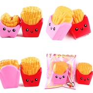 store Squishy Toys Jumbo French Fries Elastic PU Stress Relief AntiStress Squishy Squeeze Toys Scent