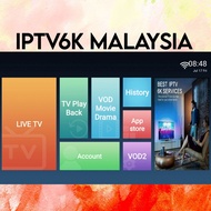 🇲🇾 IPTV6K LIVE TV HD VOD FAST RESPOND 4K 12K UHD