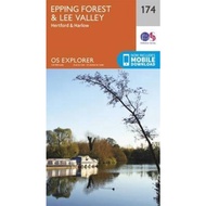 [100% Original Books] - Epping Forest & Lee Valley by Ordnance Survey (UK edition, paperback)