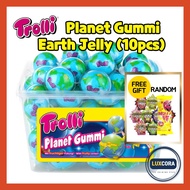 (ASMR) Trolli Planet Gummy Earth Jelly 10pcs