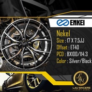 Enkei Nekel 17 X 7.5JJ 8X100/114.3 Silver/ Black