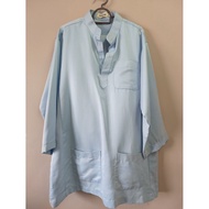 PRE LOVE DEFECT STAIN BAJU MELAYU AARON AZIZ BY JAKEL XL SOFT BLUE