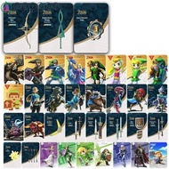 AARON1 Amiibo Zelda Card Birthday Gift Child Toys Universal Crossover Card Breath of The Wild NFC Game Props Collection Cards Game Linkage Card
