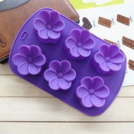 B68 Frangipani Flower Silicone Mold