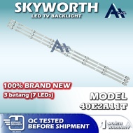 40E2A11T SKYWORTH 40" LED TV Backlight 40 INCH Lampu TV 40E2A11T 40E2A11 40E-2A11T