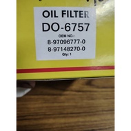 DOWA HICOM 4.3 4HF1 4HG1 NPR PRO 4.8 5.2 FO-6757 OIL FILTER PENAPIS MINYAK ENJIN