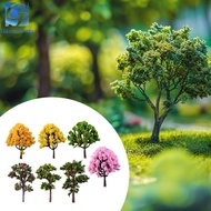 Gazechimp 7x Miniature Artificial Trees Fake Trees for Train Scenery Building Model