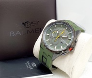 Jam Tangan Balmer 8816 Green Black Pria Sapphire Original