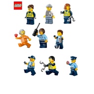 New Product City Series Minifigure 60455 60456 60457 Police Thief Mechanic Motorcycle W6NE