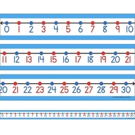 Carson Dellosa Student Number Line Set, 0-30 Number Recognition, Sequencing, Counting, Color-Coded E