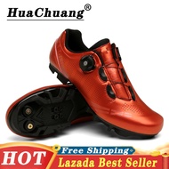 HUACHUANG Cycling Shoes for Men and Women MTB Bicycle Shoes for Men Rubber Casual Sports Sneakers cycling shoes women Cleats Shoes cycling shoes for men Cleats Shoes cycling shoes for men mtb