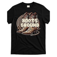 Katun Unisex Cowboy Style Shoes - Black Cotton Strap