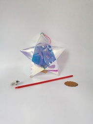 淺色幻彩燈籠, 彩光燈籠, 星星燈籠, 幻光星星燈籠, 中秋燈籠, 特式燈籠, 中秋玩具, LED燈籠, 閃閃燈籠