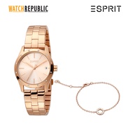 Esprit Nava Set Rose Gold Watch For Women EES1L223M0085