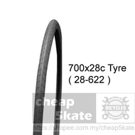 TAYAR Basikal 700×28c tyre for Road bike Fixie Hybrid Touring Bicycle tyre tayar basikal dalam luar