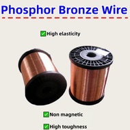 C5191 C5210 Phosphor Bronze Wire Qsn6.5-0.1 High Toughness Spring Wire for Spring Contact Connector 