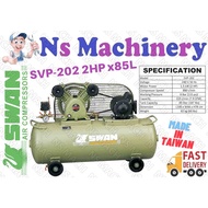 Swan SVP202 2HP 85Liter Reciprocal Air Compressor/Swan Air Compressor 85L