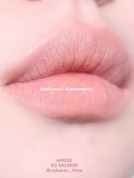 Silky Smooth Lip Liner Pen Plump Lip Tint Blush Shade Makeup Korean Brand Amuse Enhance Color Boost