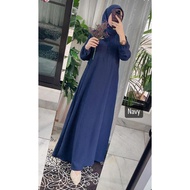 ALANA DRESS PLAIN IRONLESS BF FRIENDLY