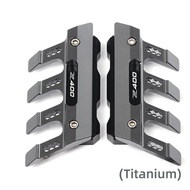 อุปกรณ์เสริม CNC สำหรับมอเตอร์ไซค์ Kawasaki Z400 Z 400บังโคลนหน้าป้องกันการตก