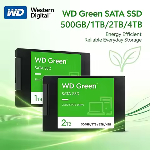 Original WD Green 250GB 1TB 2TB SATA SSD 2.5" SATA3 Internal Solid State Disk For Notebook Desktop P