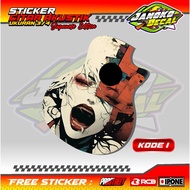 ACOUSTIC GUITAR DECAL SIZE 3/4 / JAPANESE STYLE ACOUSTIC GUITAR VARIATION STICKER