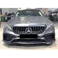 Mercedes C-Class W205 C63 Front Bumper Bodykit C180 C200 C250 C300 C43 Front Lip