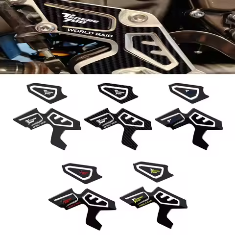 For Yamaha TENERE 700 T7 T700 2019 2020 2021 2022 2023 2024 Motorcycle Heel Guard Protector 3D Gel P