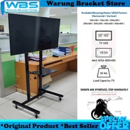 TV BRACKET TV BRICKET TV BRACKET TV BRACKET STANDING 24 TO 65 INCH UNIVERSAL Black Iron