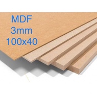 3mm MDF board (100x40)cm, MDF plywood, MDF wood board, MDF plywood