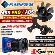 FlashForge ABS PRO/ ABS+ 3D Printer Filament 1.75mm Series 1KG ABS abs pro
