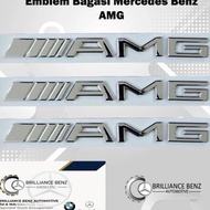 Amg Chrome Grade Emblem a Amg Mercedes Benz Mercy Emblem Ready