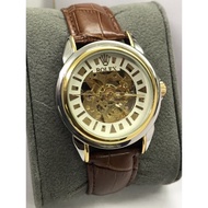 GENUINE LEATHER AUTOMATIC WATCH FOR MAN