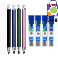BAIHEE Mechanical Pencil, 5.6mm Drawing Writing Tool Automatic Pencil, High Quality Metal Sketch Com