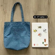 Trendy GUESS Bags Large Women's Handbags Casual Shoulder Bags denim Handbags