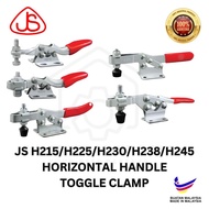 JS CLAMP Horizontal Handle Togged Clamp H215 H225 H230 H238 H245
