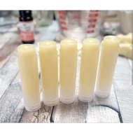 Moisturizing Lip Balm Unscented Cocoa Shea Butter / lip crack Non Greasy