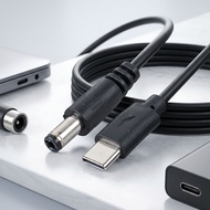 OOTDTY Premium USB Type C to DC CCTV Router Charger Cable 5.5x2.5mm 97cm Original