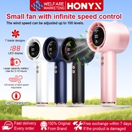 Kipas Mini Portable Fan 0-100Speed Adjustment handheld Fan desktop Fan Rechargeable Kipas Mini fan f