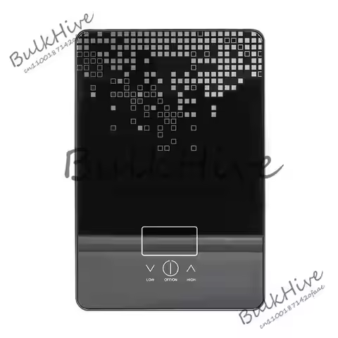 6500W Instant Water Heater 220V, Smart Electric Shower, Tankless Thermostat for Bathroom & Kitchen, 