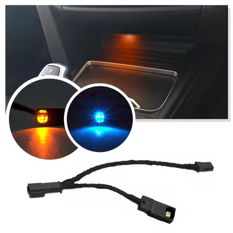 LED cup holder hole AC&Radio Trim Surround Ambient Lighting For BMW 3 4 series F30 F31 F34 F32 F33 F