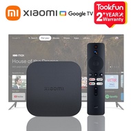 Yeni Küresel Sürüm Mi TV Kutusu S2nd Gen Google TV Chromecast Dahili Iptv 4K Ultra HDR10 + DTS 360 ° Bluetooth Ve IR Uzaktan Kumanda