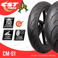 TAYAR CST CM-S1 RADIAL TYRE 110/70R17  120/70ZR17  140/70R17  150/60R17  160/60ZR17  180/55ZR17  190/55ZR17  200/50ZR17