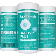 Upnourish AREDS2 Plus Eye and Vision 120 Softgels