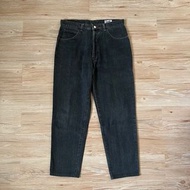 Wrangler denim vintage 日本製 黑色 黑灰 單寧 錐形褲 牛仔褲 長褲 古著