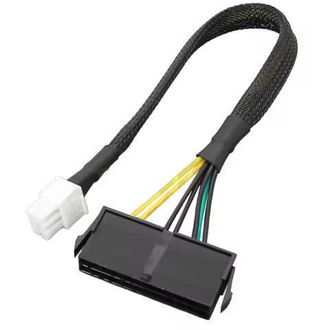 ATX PSU 24 Pin to Motherboards 6Pin for Acer 6Pin Mainboard Power Supply Cable 96BA